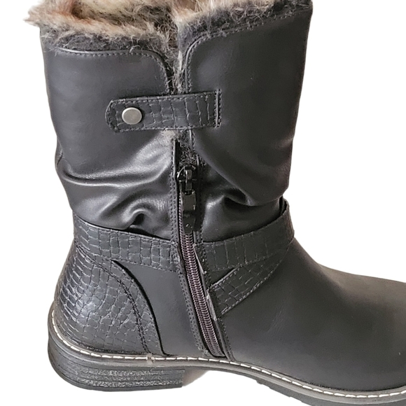 Women's GC Shoes BAILEY MOTO Boots Black 7.5 NWOT - Picture 9 of 13